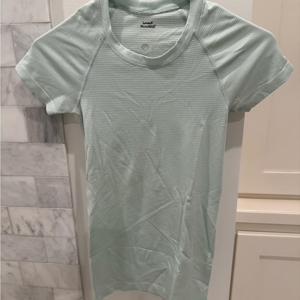Lululemon Athletica Mint Green Short Sleeve Tee